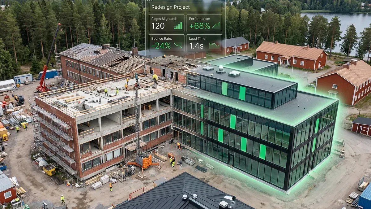 Verkkosivujen uudistus – vaiheet ja parhaat käytännöt